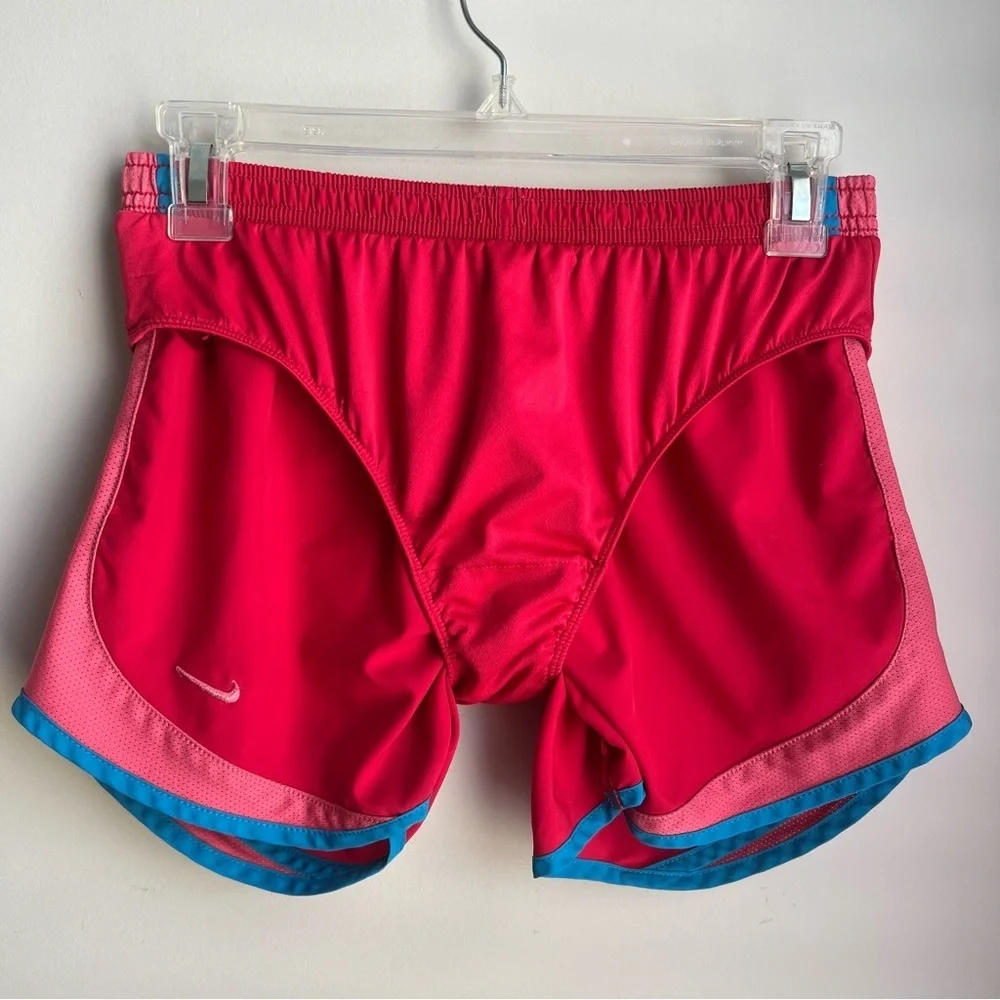 Women's Small Red Nike Dri-FIT Running Shorts - Picture 3 of 8